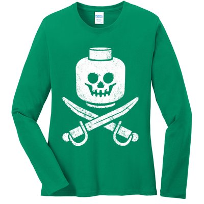 Dead Bricks Tell No Tales Ladies Long Sleeve Shirt