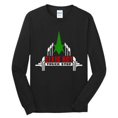 Dixie Boy Truck Stop Maximum Funny Overdrive Tall Long Sleeve T-Shirt