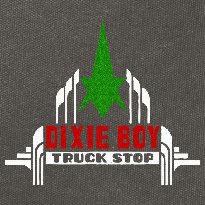 Dixie Boy Truck Stop Maximum Funny Overdrive Cotton Canvas Backpack