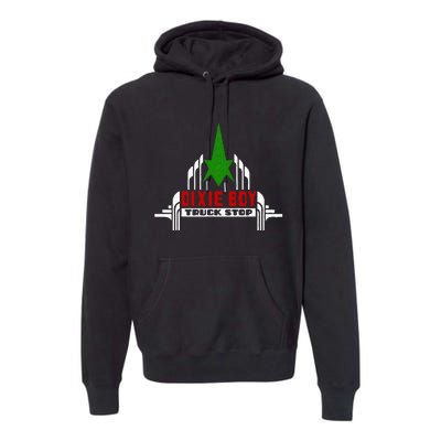 Dixie Boy Truck Stop Maximum Funny Overdrive Premium Hoodie