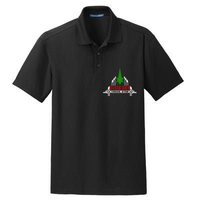 Dixie Boy Truck Stop Maximum Funny Overdrive Dry Zone Grid Polo