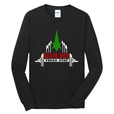 Dixie Boy Truck Stop Maximum Funny Overdrive Tall Long Sleeve T-Shirt