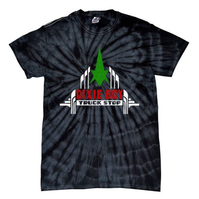 Dixie Boy Truck Stop Maximum Funny Overdrive Tie-Dye T-Shirt