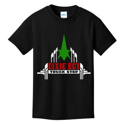 Dixie Boy Truck Stop Maximum Funny Overdrive Kids T-Shirt