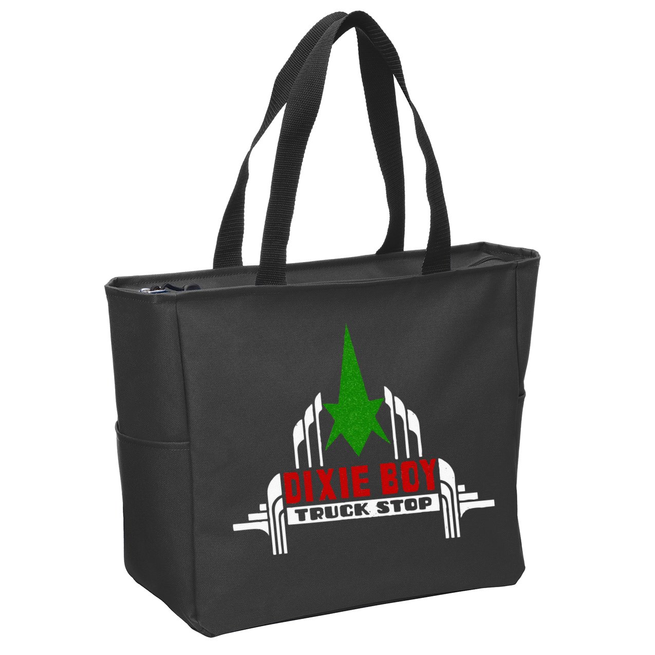 Dixie Boy Truck Stop Maximum Funny Overdrive Zip Tote Bag