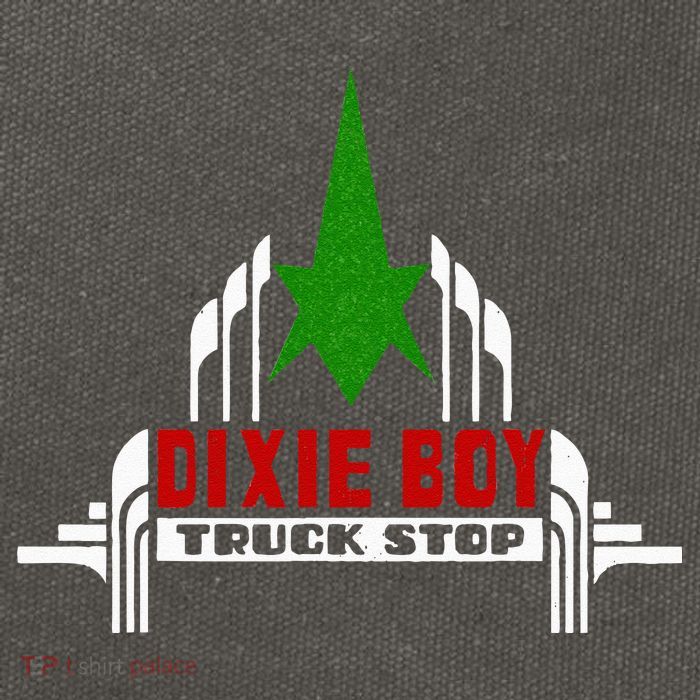 Dixie Boy Truck Stop Maximum Funny Overdrive Cotton Canvas Backpack