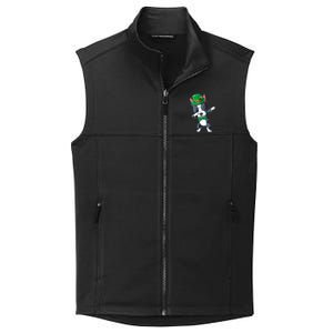 Dabbing Boston Terrier St Patricks Day Leprechaun Dog Cute Gift Collective Smooth Fleece Vest