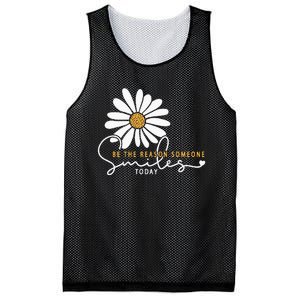 Daisy Be The Reason Someone Smiles Today Mesh Reversible Basketball Jersey Tank