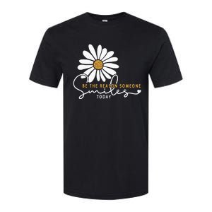 Daisy Be The Reason Someone Smiles Today Softstyle CVC T-Shirt