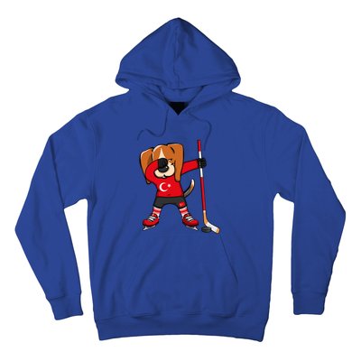 Dabbing Beagle Turkey Ice Hockey Lovers Jersey Winter Sports Great Gift Hoodie