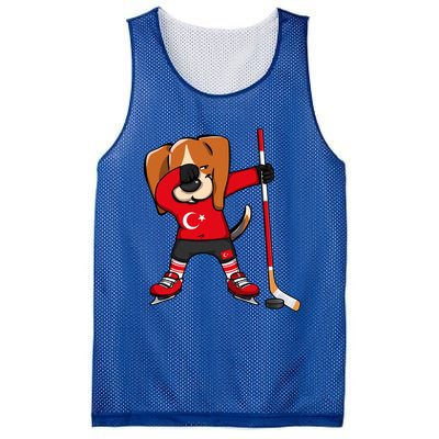 Dabbing Beagle Turkey Ice Hockey Lovers Jersey Winter Sports Great Gift Mesh Reversible Basketball Jersey Tank