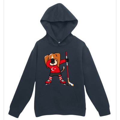 Dabbing Beagle Turkey Ice Hockey Lovers Jersey Winter Sports Great Gift Urban Pullover Hoodie