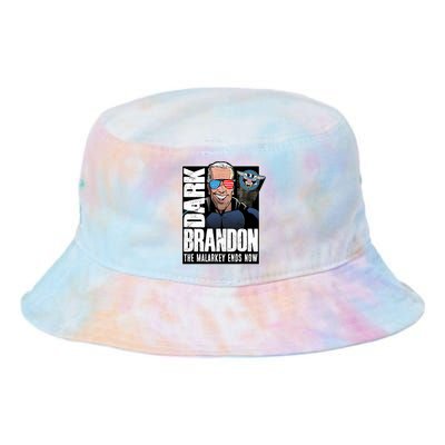 Dark Brandon The Malarkey Ends Now Tie Dye Newport Bucket Hat