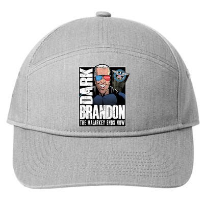 Dark Brandon The Malarkey Ends Now 7-Panel Snapback Hat