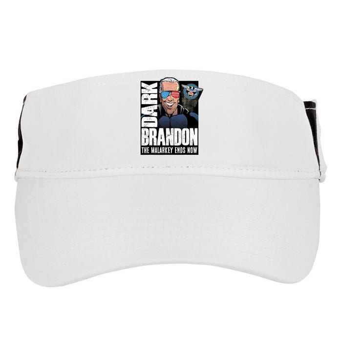 Dark Brandon The Malarkey Ends Now Adult Drive Performance Visor