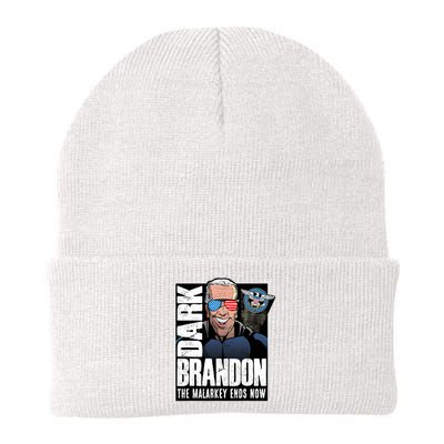 Dark Brandon The Malarkey Ends Now Knit Cap Winter Beanie