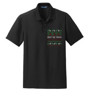 DonT Be Tachy Cardiac Nurse Ugly Christmas Cardiac Icu Xmas Dry Zone Grid Polo