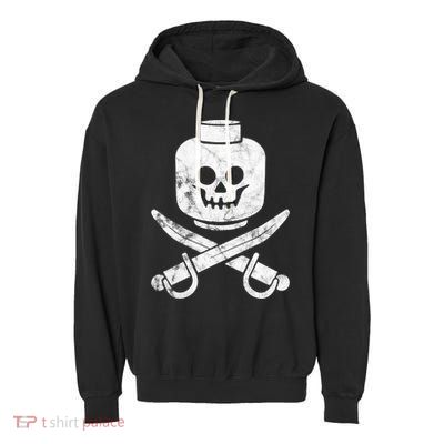 Dead Bricks Tell No Tales Garment-Dyed Fleece Hoodie