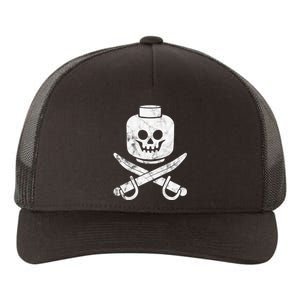 Dead Bricks Tell No Tales Yupoong Adult 5-Panel Trucker Hat