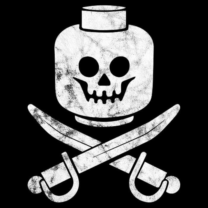 Dead Bricks Tell No Tales V-Neck T-Shirt