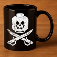Dead Bricks Tell No Tales 11oz C Handle Ceramic Mug
