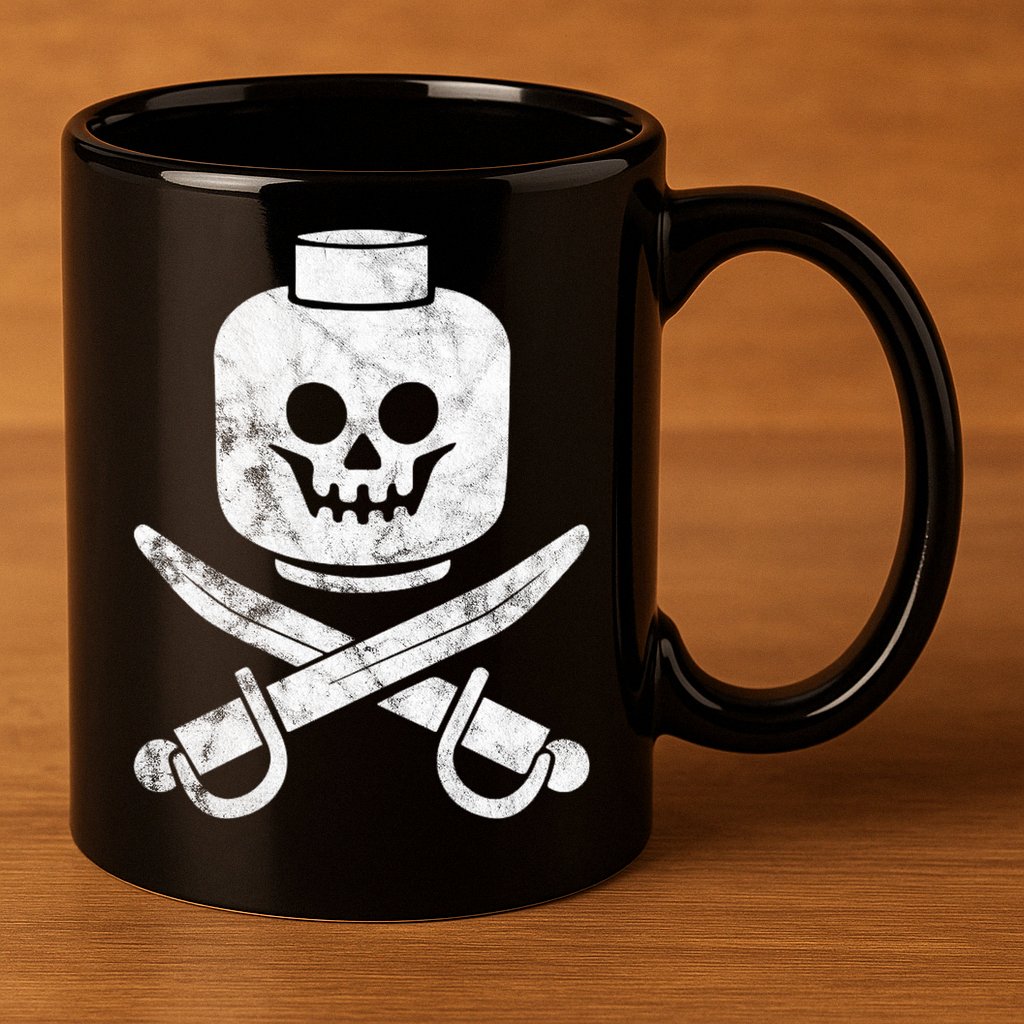 Dead Bricks Tell No Tales 11oz C Handle Ceramic Mug