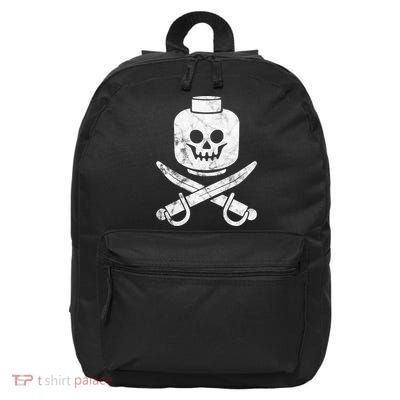 Dead Bricks Tell No Tales 16 in Basic Backpack