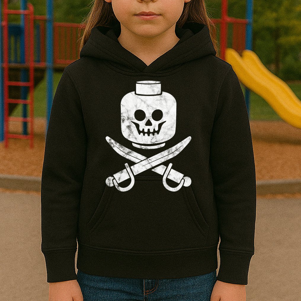 Dead Bricks Tell No Tales Kids Hoodie