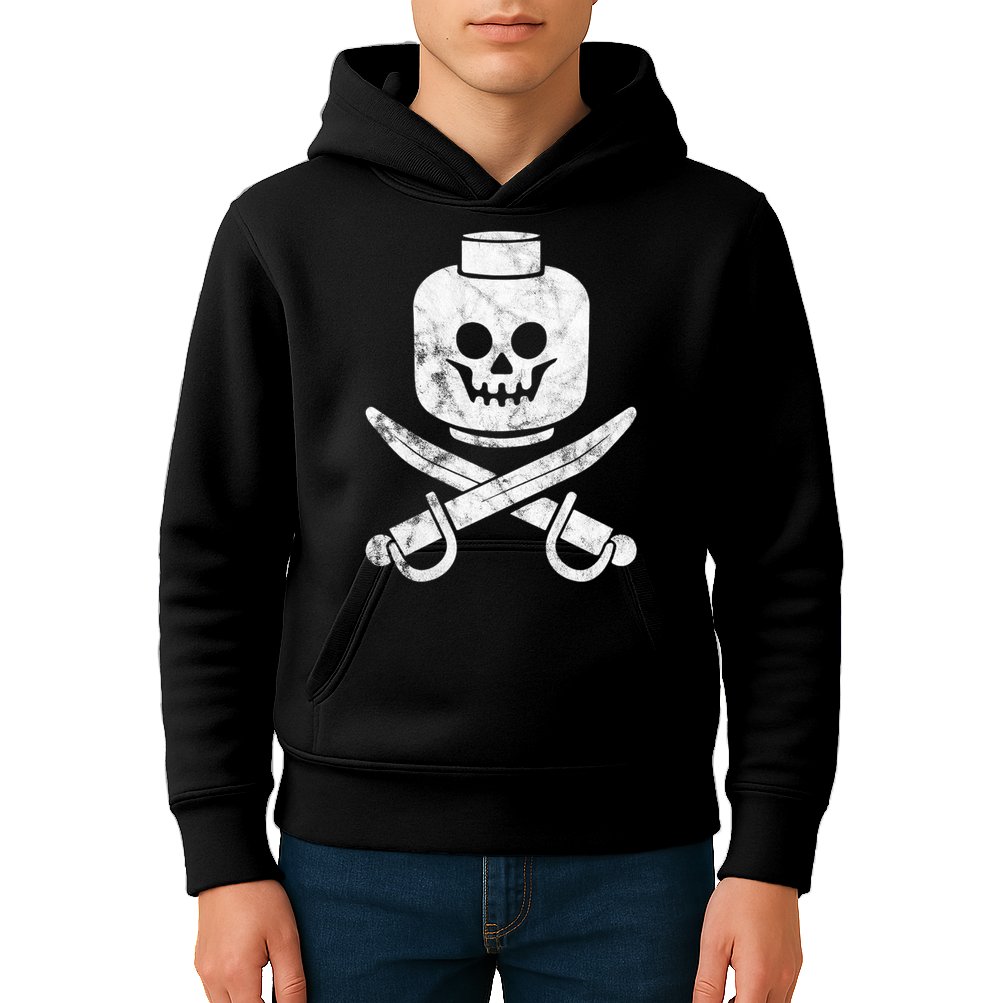 Dead Bricks Tell No Tales Kids Hoodie