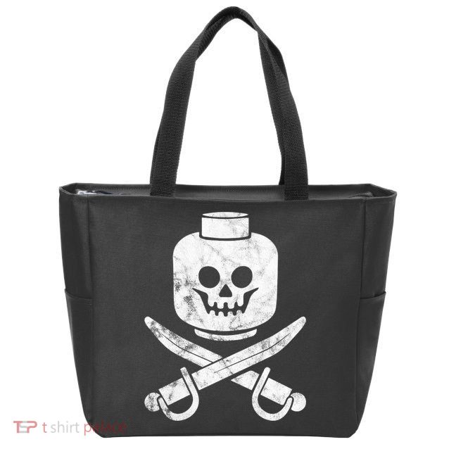 Dead Bricks Tell No Tales Zip Tote Bag