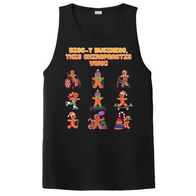 Discy Business This Chiropractic Work Funny Chiropractor PosiCharge Competitor Tank