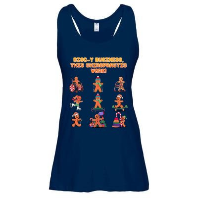 Discy Business This Chiropractic Work Funny Chiropractor Ladies Essential Flowy Tank