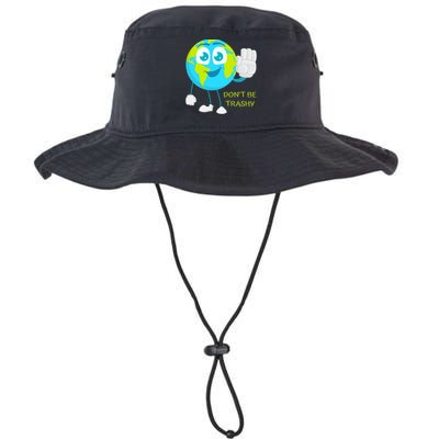 Dont Be Trashy Funny Earth Day Recycling Recycle Reuse Joke Gift Legacy Cool Fit Booney Bucket Hat