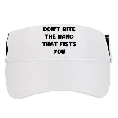 Don’T Bite The Hand That Fists You Adult Drive Performance Visor