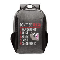 Don't Be Trash Funny Racoon Vector Backpack