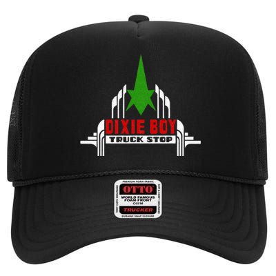 Dixie Boy Truck Stop Maximum Funny Overdrive High Crown Mesh Back Trucker Hat