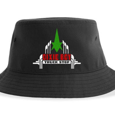 Dixie Boy Truck Stop Maximum Funny Overdrive Sustainable Bucket Hat