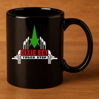 Dixie Boy Truck Stop Maximum Funny Overdrive 11oz C Handle Ceramic Mug