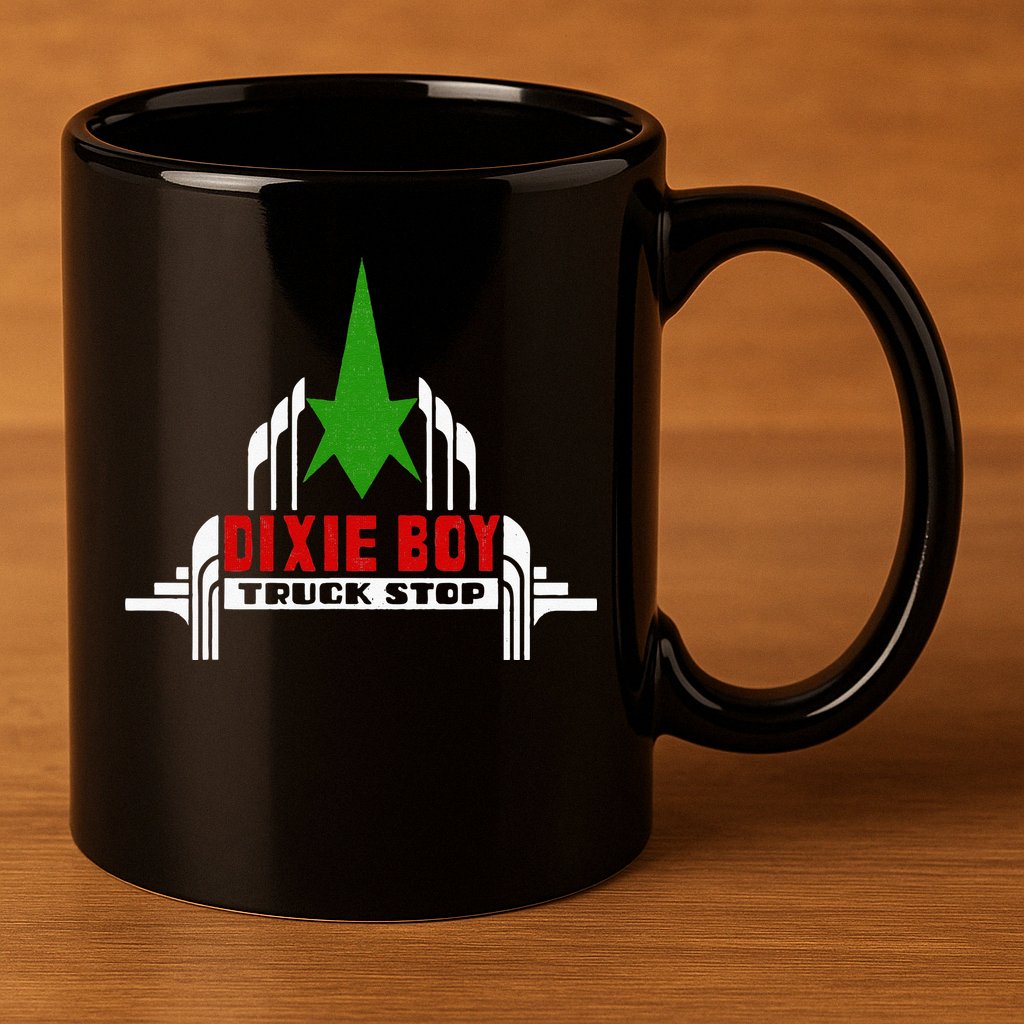 Dixie Boy Truck Stop Maximum Funny Overdrive 11oz C Handle Ceramic Mug
