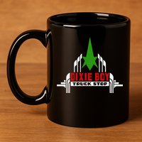 Dixie Boy Truck Stop Maximum Funny Overdrive 11oz C Handle Ceramic Mug
