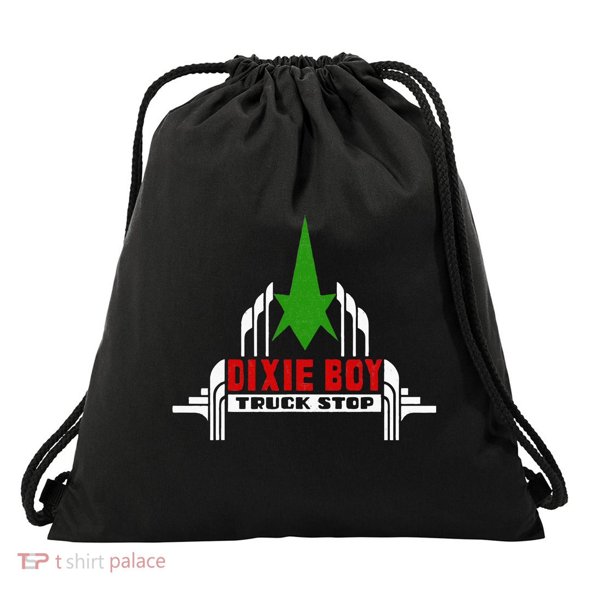 Dixie Boy Truck Stop Maximum Funny Overdrive Drawstring Bag