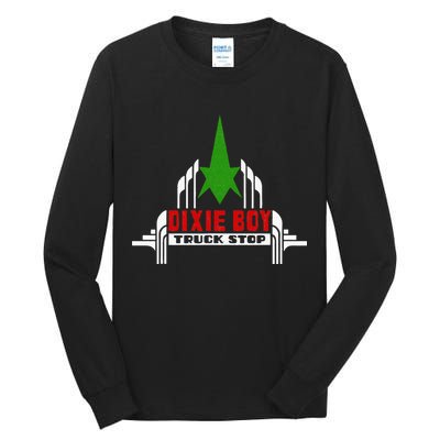 Dixie Boy Truck Stop Maximum Funny Overdrive Tall Long Sleeve T-Shirt