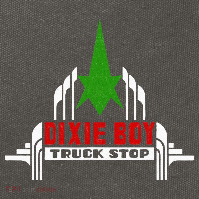 Dixie Boy Truck Stop Maximum Funny Overdrive Cotton Canvas Backpack