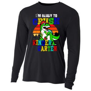 Dinosaur Back To School Graduate Funny Gifts Cooling Performance Long Sleeve Crew