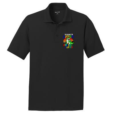 Dinosaur Back To School Graduate Funny Gifts PosiCharge RacerMesh Polo