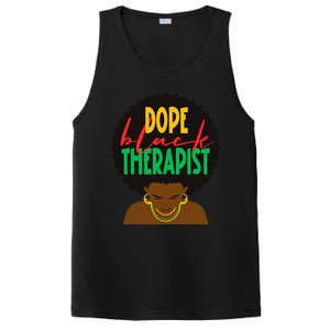 Dope Black Therapist Black Wo Are Dope Black History PosiCharge Competitor Tank