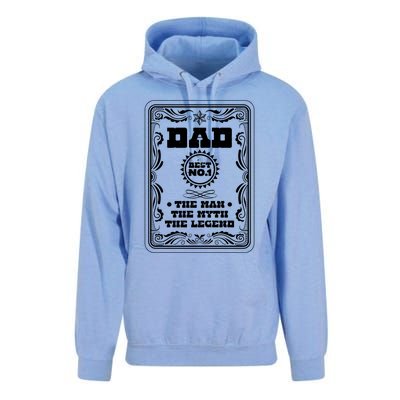 Dad Best The The Myth The Legend Fathers Day Dad Gift Unisex Surf Hoodie