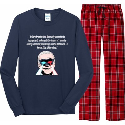 Dark Brandon Trendy Sarcastic Dark Brandon Meme US Shirt Long Sleeve Pajama Set