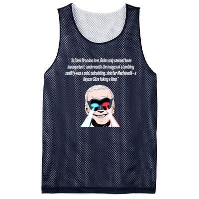 Dark Brandon Trendy Sarcastic Dark Brandon Meme US Shirt Mesh Reversible Basketball Jersey Tank