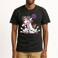 Dabbing Bowling Unicorn for Bowling Team Birthday Tall T-Shirt